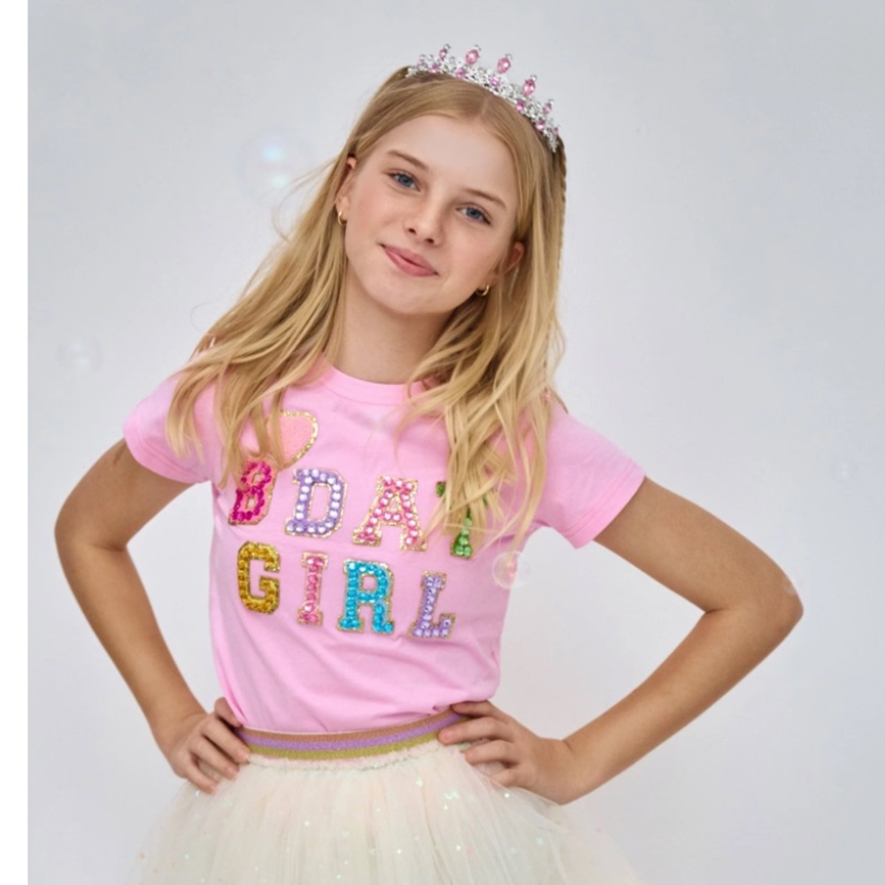 lola and the boys b'day birthday girl tee tshirt top - Picture 2 of 9